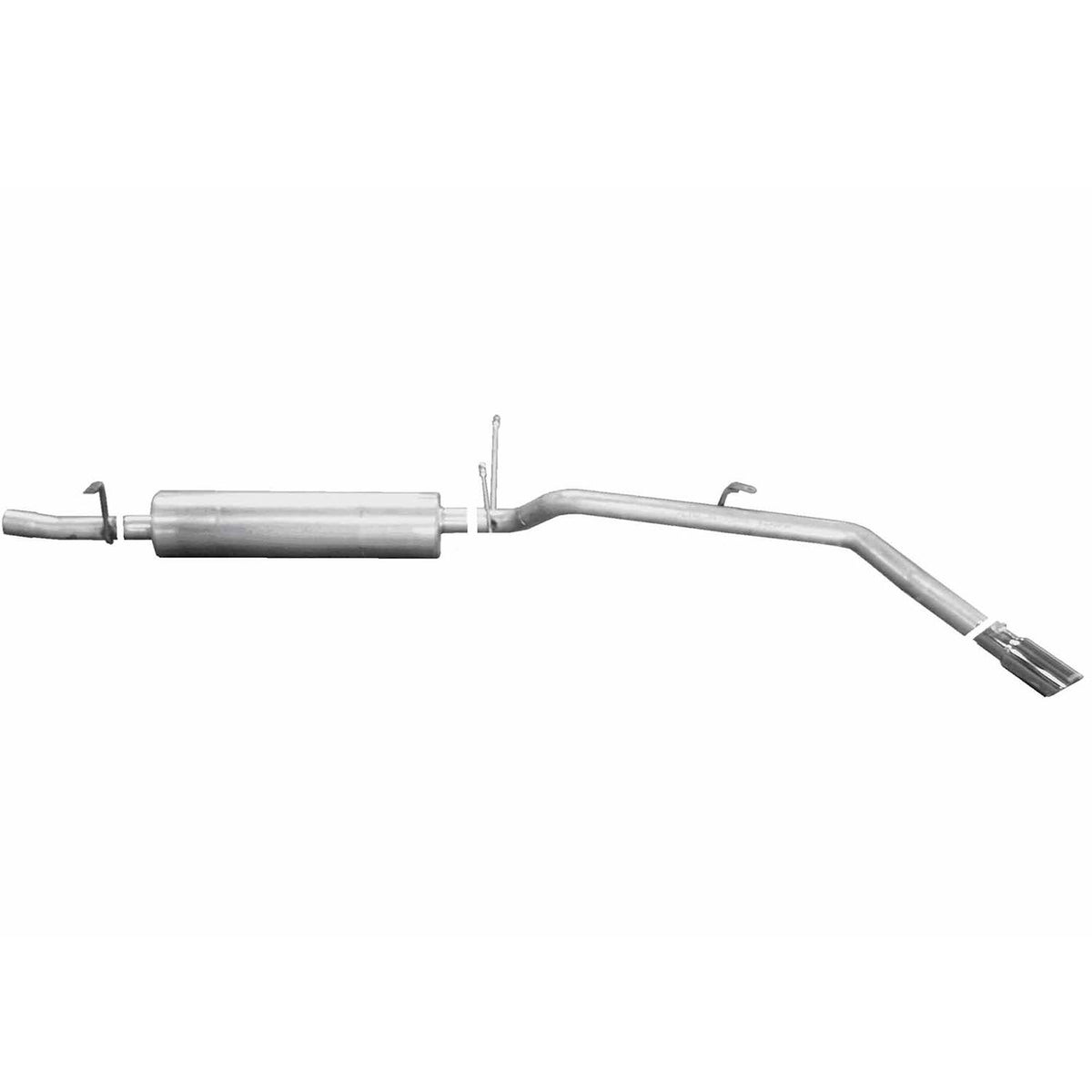 Black Cat-Back Dual Sport Exhaust System S250506