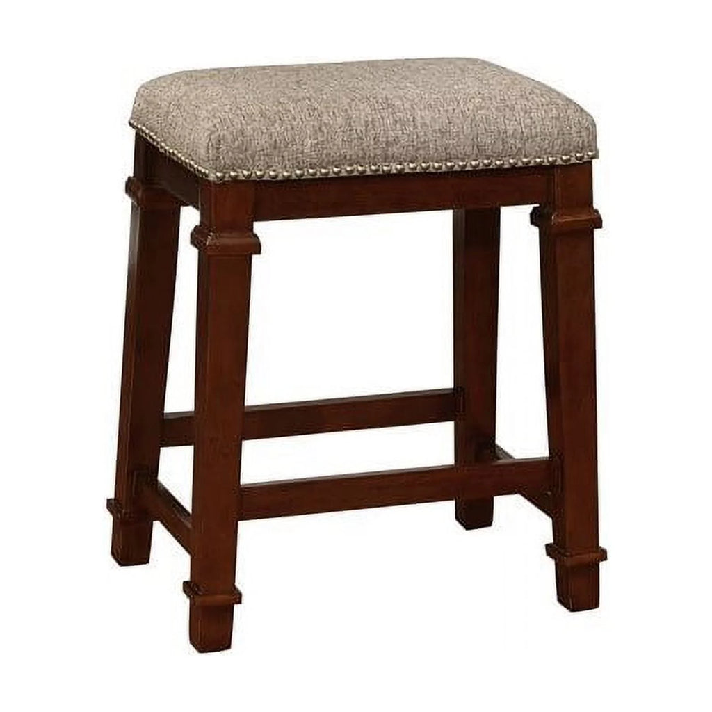 24" Counter Stool in Brown Tweed F5625