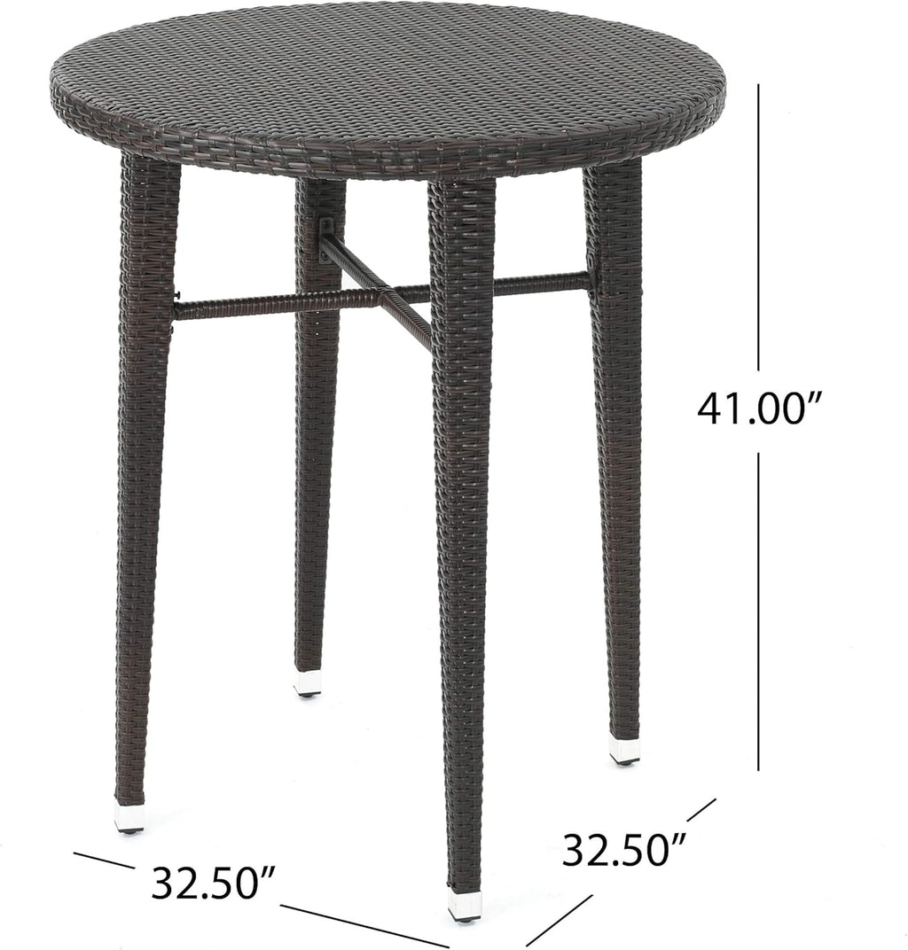 Round Wicker Bar Table R74437