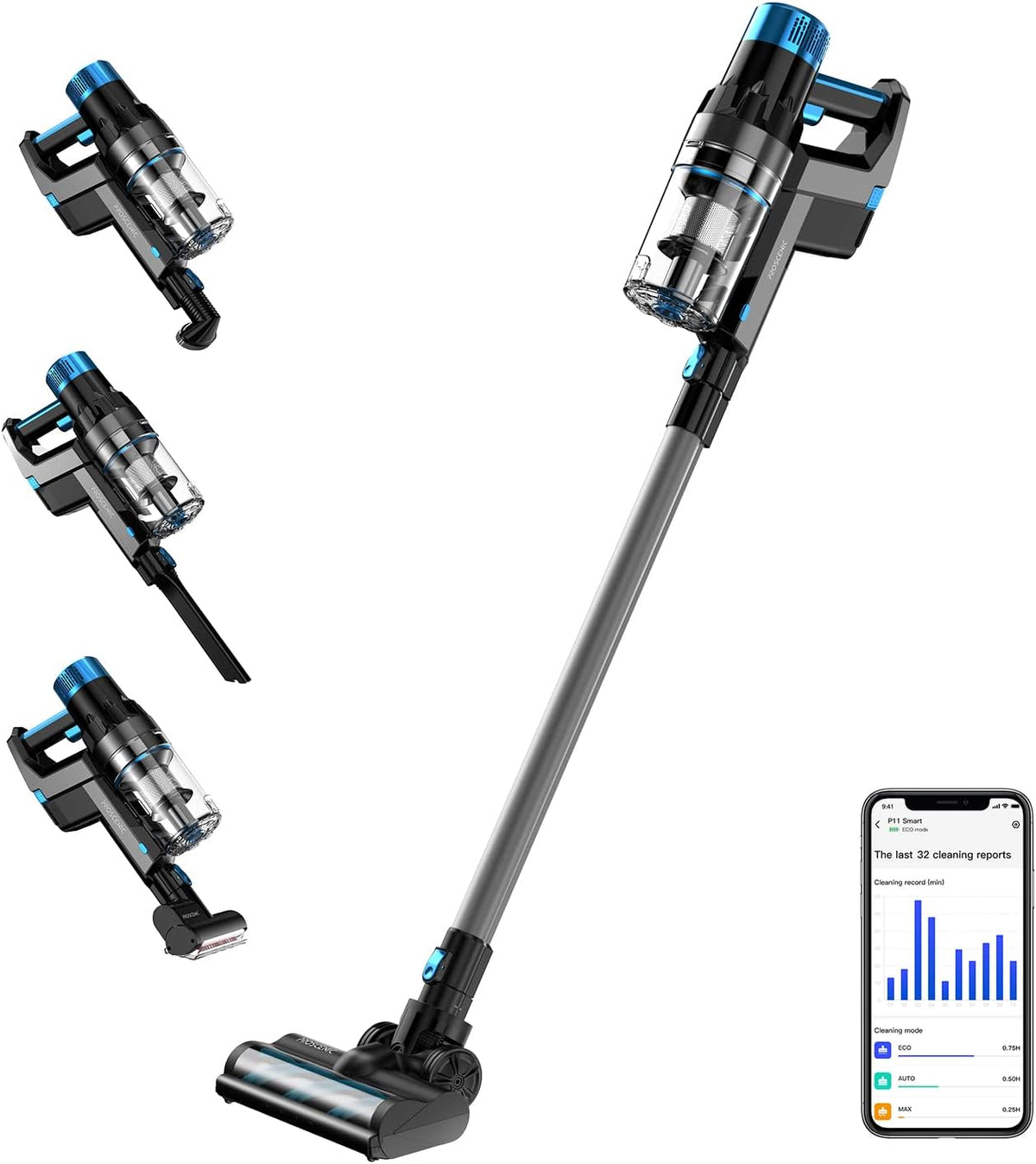 Smart Cordless Handheld Vacuum Cleaner F975660