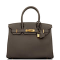 Togo Leather Handbag E386825