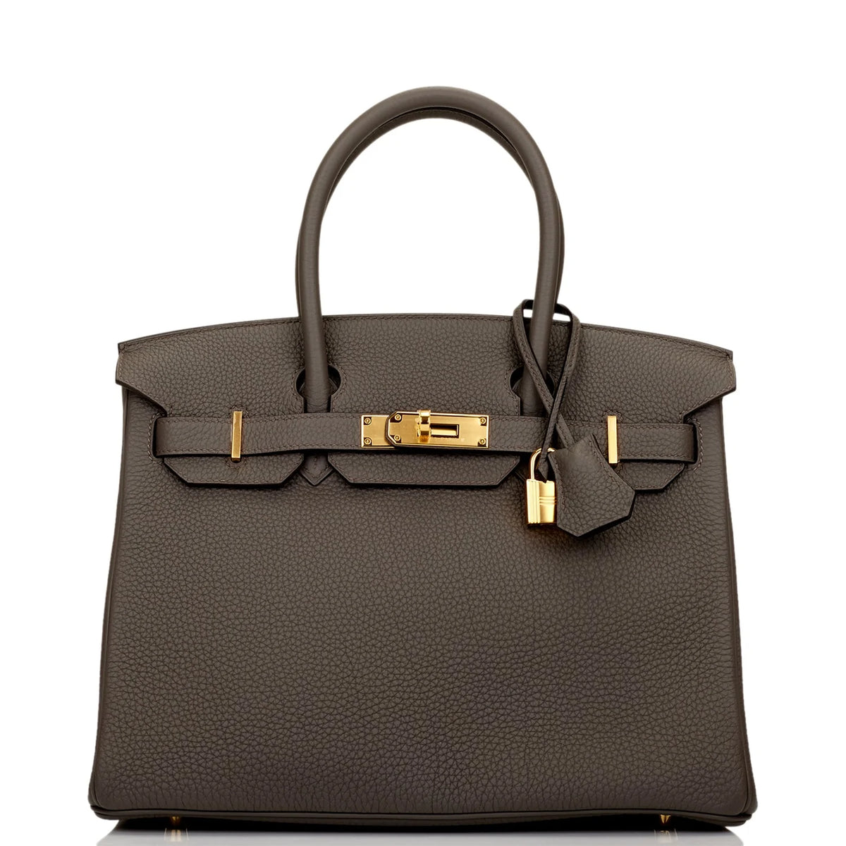 Togo Leather Handbag E386825