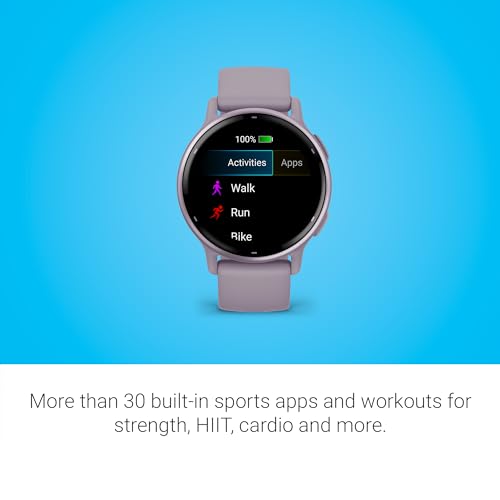 Health and Fitness GPS Smartwatch with AMOLED Display W376232