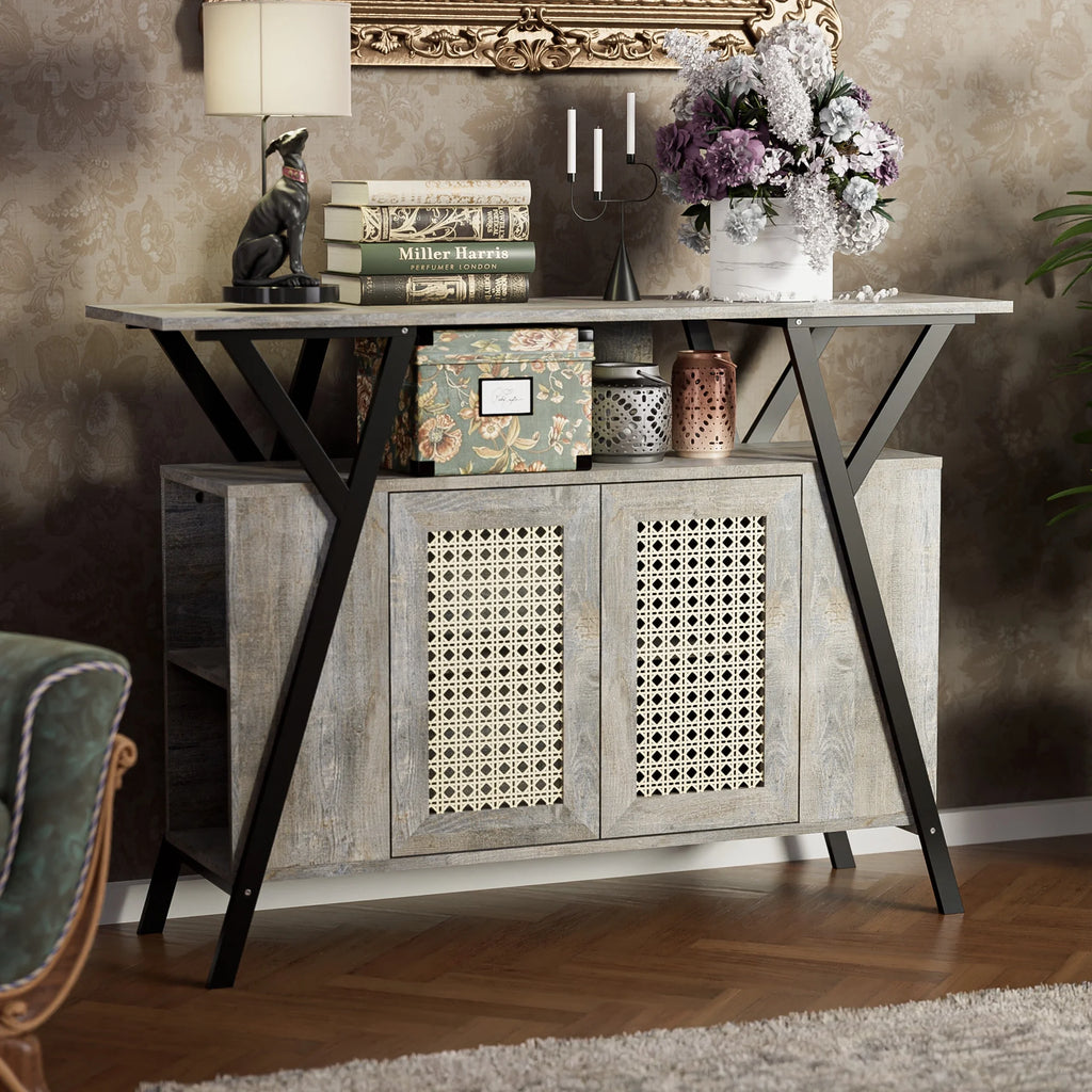 Entrance Storage Cabinet with Adjustable Shelves N875143