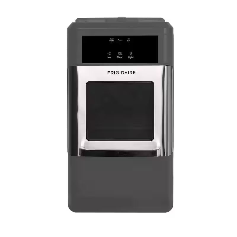 44 lbs. Freestanding Nugget Ice Maker in Stainless Steel and Black I560885