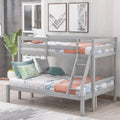 Twin Over Full Solid Wood Bunk Bed A210
