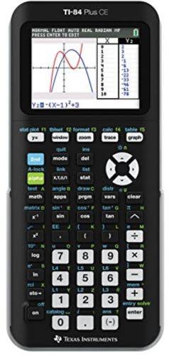 TI-84 Plus CE Graphing Calculator - Black U14157