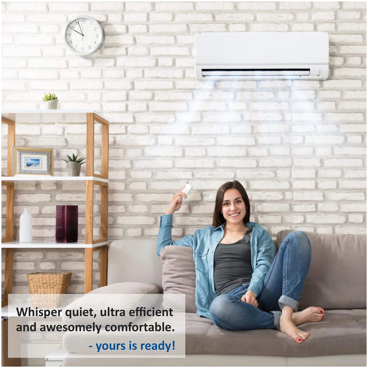 4 Zone Mini Split Ductless Air Conditioner Heat Pump B370038
