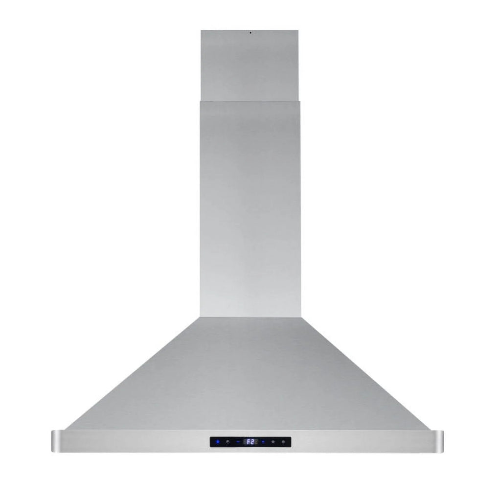 30" 380 CFM Ductless Island Range Hood in Stainless Steel C9807