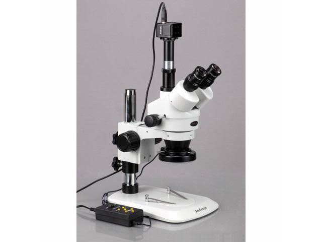 3.5X-45X Zoom Stereo Microscope with 144-LED and 1.3MP Digital Camera Q294728