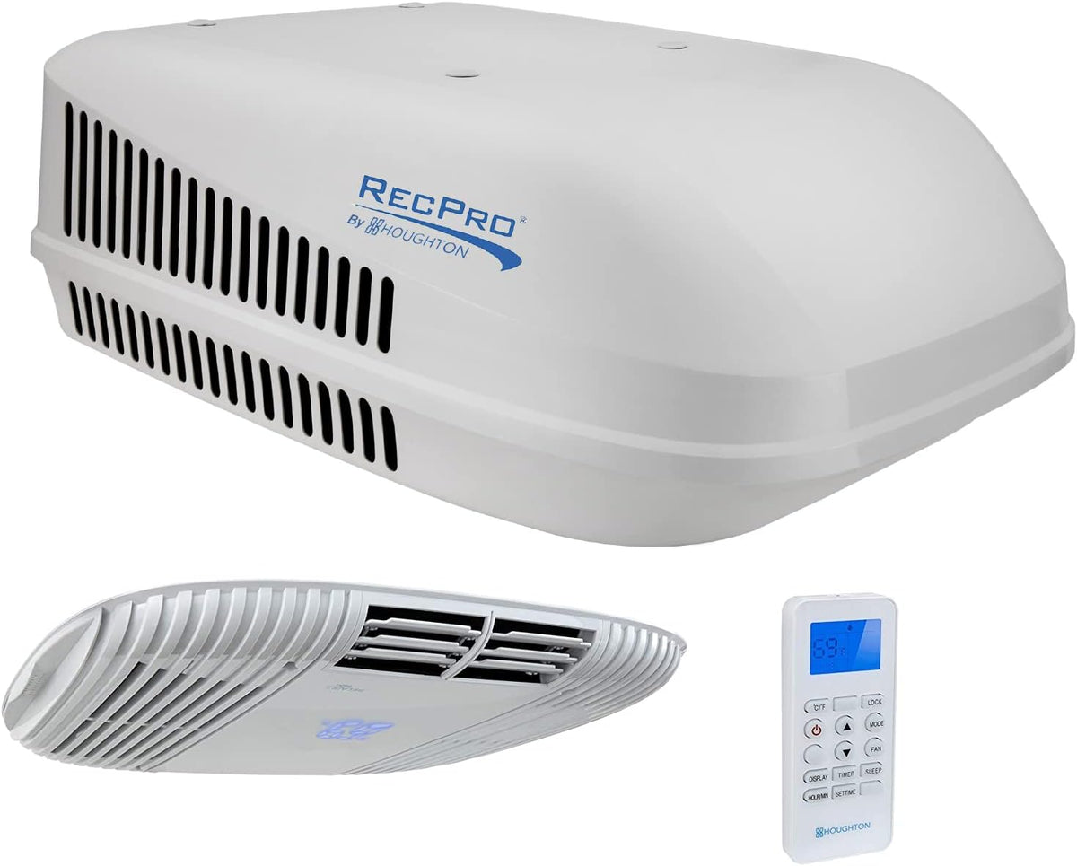 15K Ducted Quiet RV Air Conditioner with Heat Pump White M507439