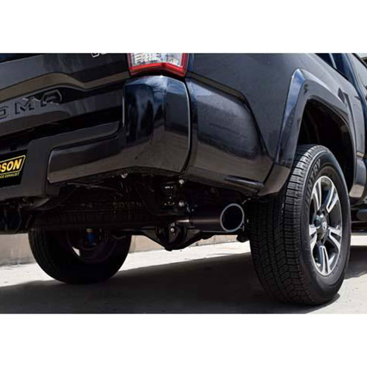 Black Cat-Back Dual Sport Exhaust System S250506
