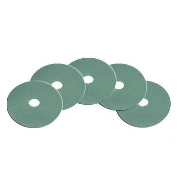27x22 Aqua High Speed Propane Floor Burnishing Pads - Case of 5 I20738