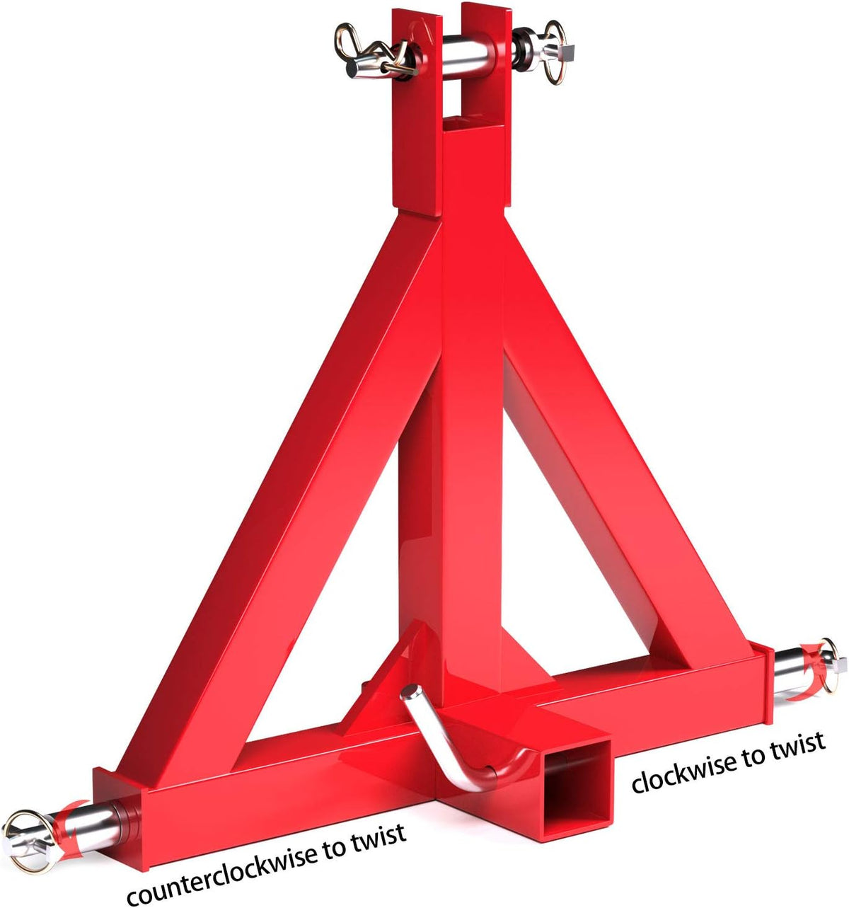 3 Point 2 Hitch Receiver Adapter Drawbar Trailer Adapter T2733