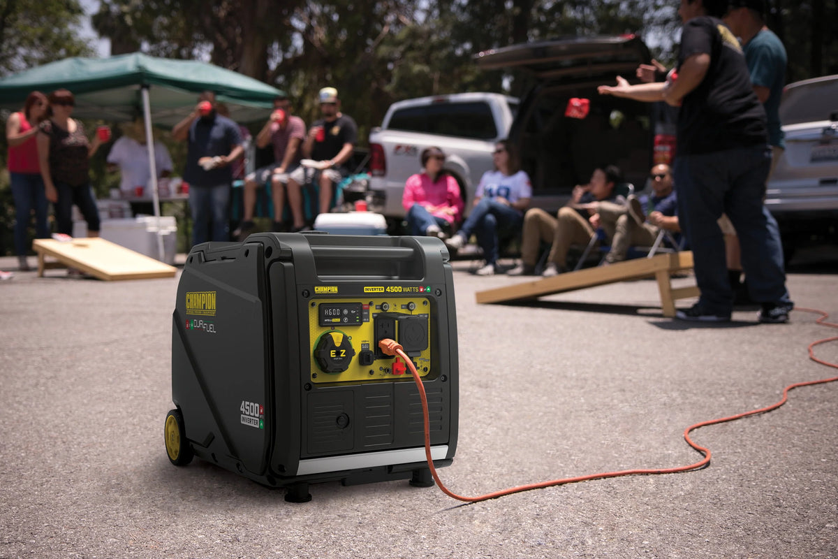 4500-Watt Portable Dual Fuel Inverter Generator F730