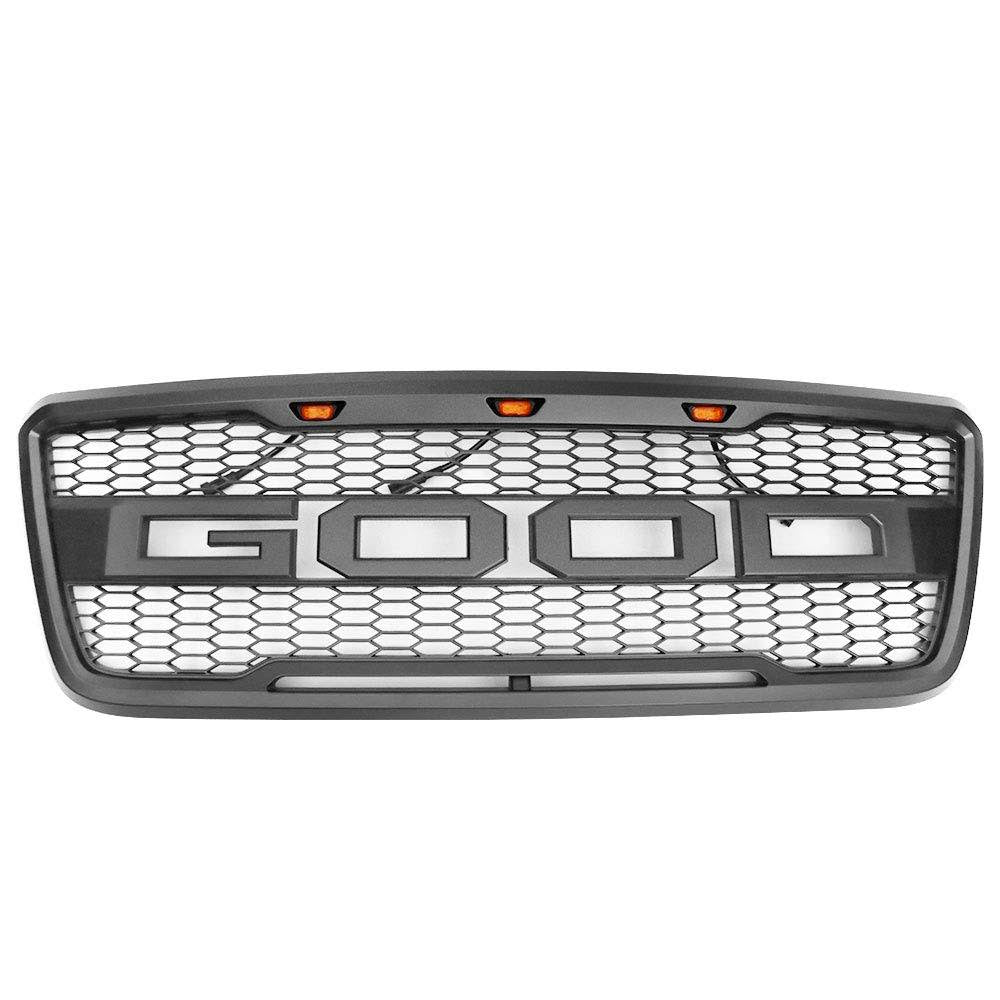 Matte Black Front Bumper Hood Grille E53237