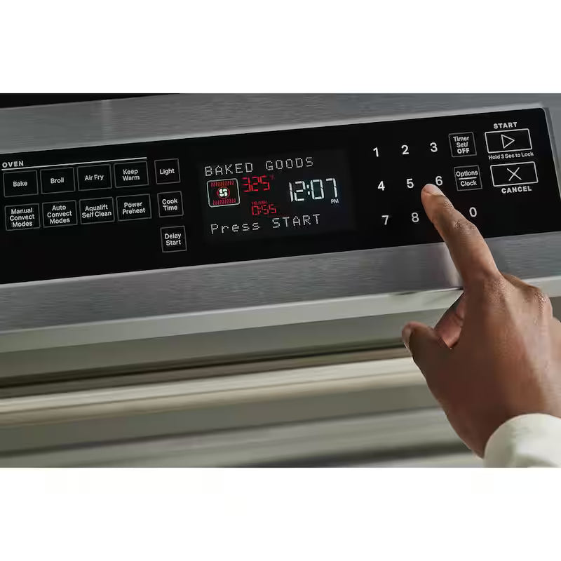 5 Burners Slide-In Gas Range Stainless Steel Q20265