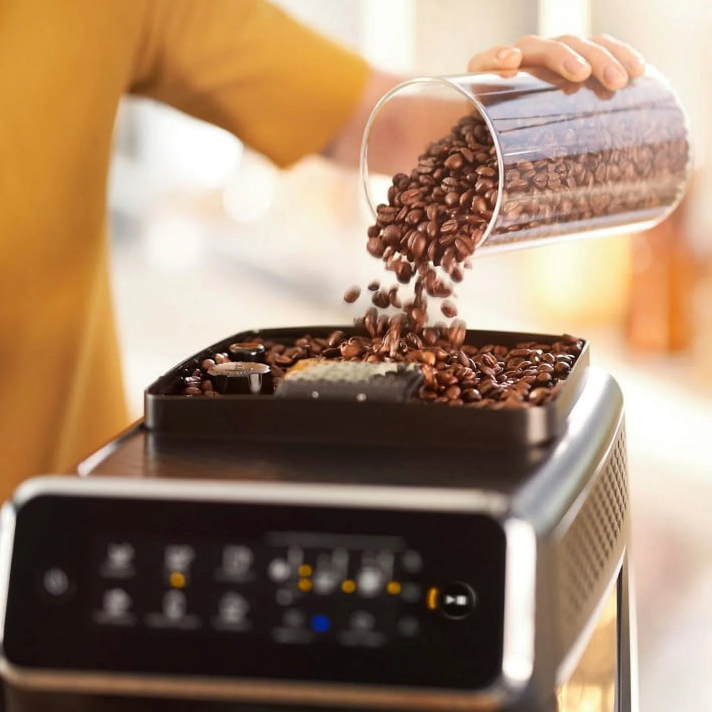 Fully Automatic Espresso Machine with LatteGo, Silver X3739