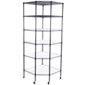 6-Tier Black Wire Shelving Rack N81333