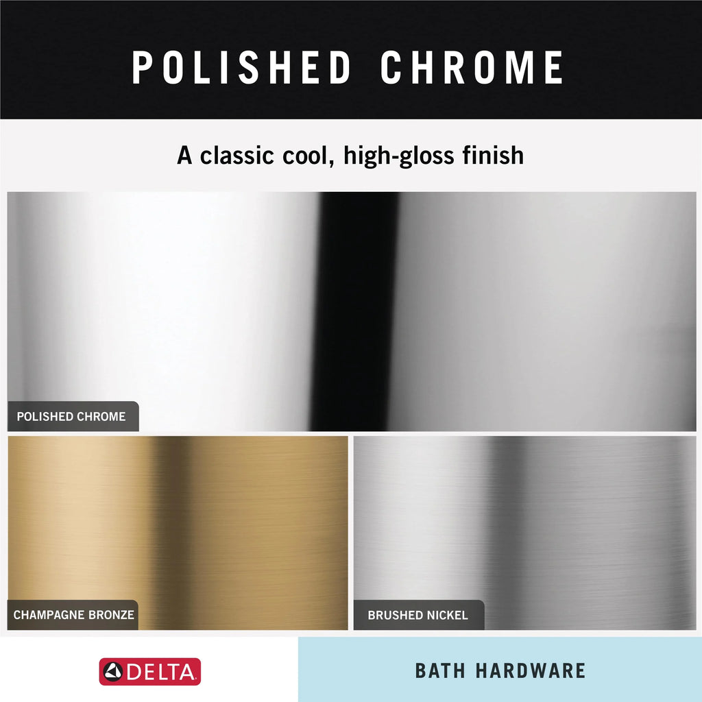 Chrome Silver Towel Bar 24 in. H7175