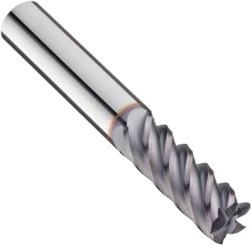 1 inch 5 Flute Solid Carbide Square End Mill O894601