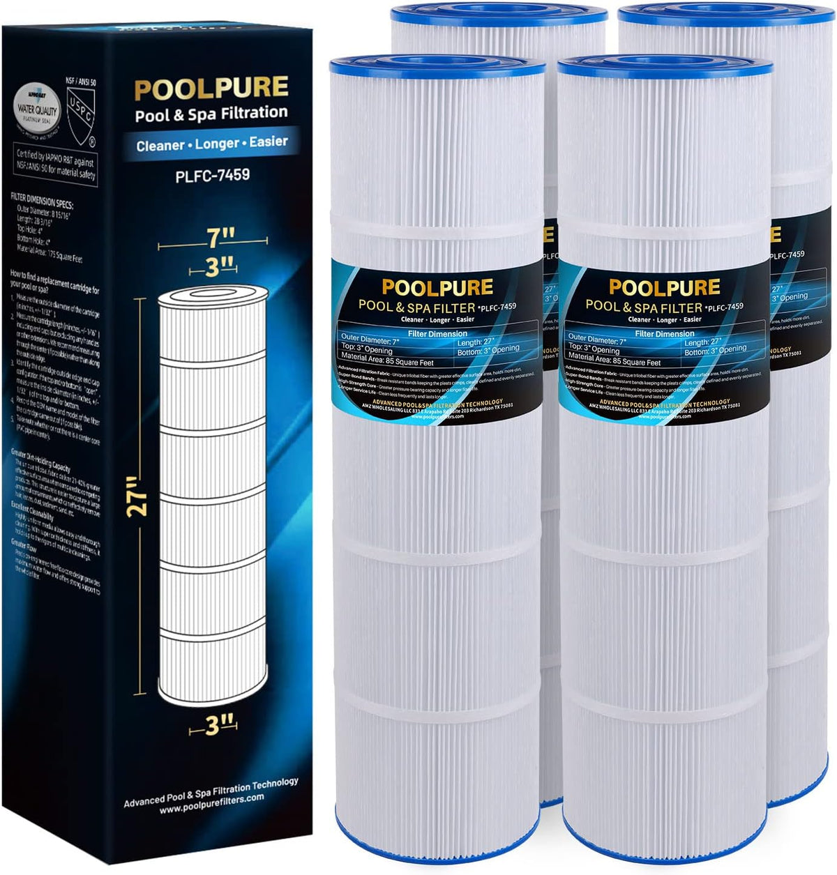 4 Pack Filter Cartridge J8421