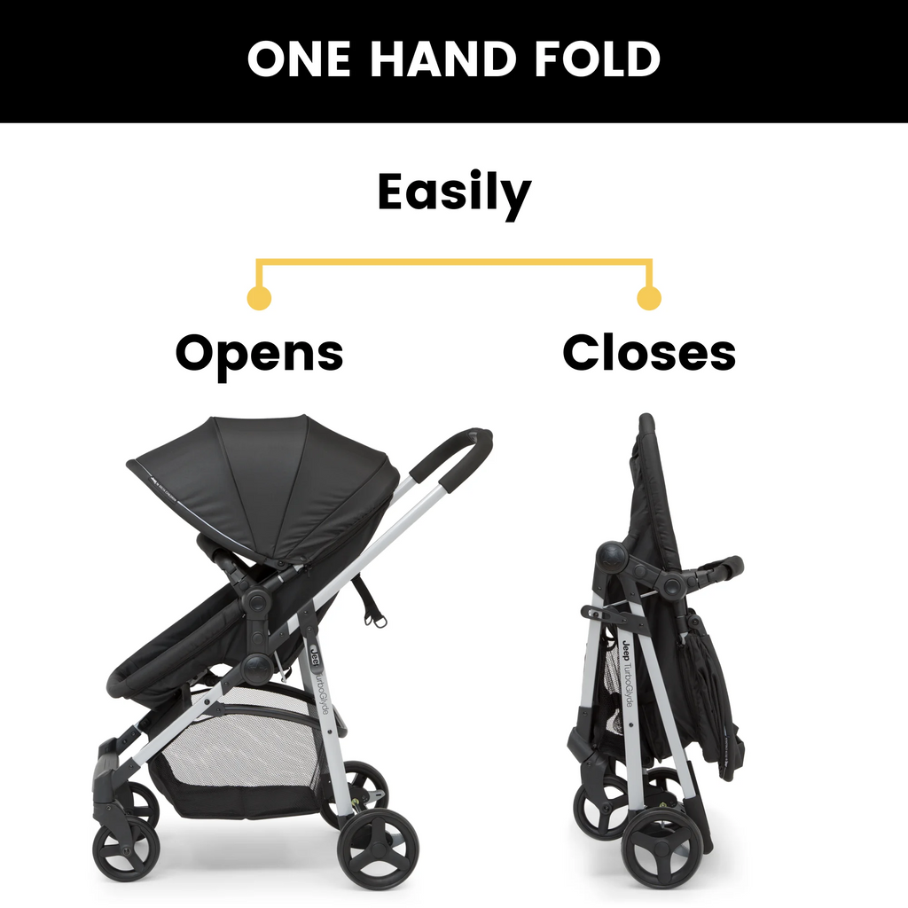 Black 3-in-1 Stroller F5122