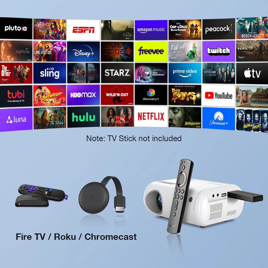 1080P Full HD Mini Projector U90142
