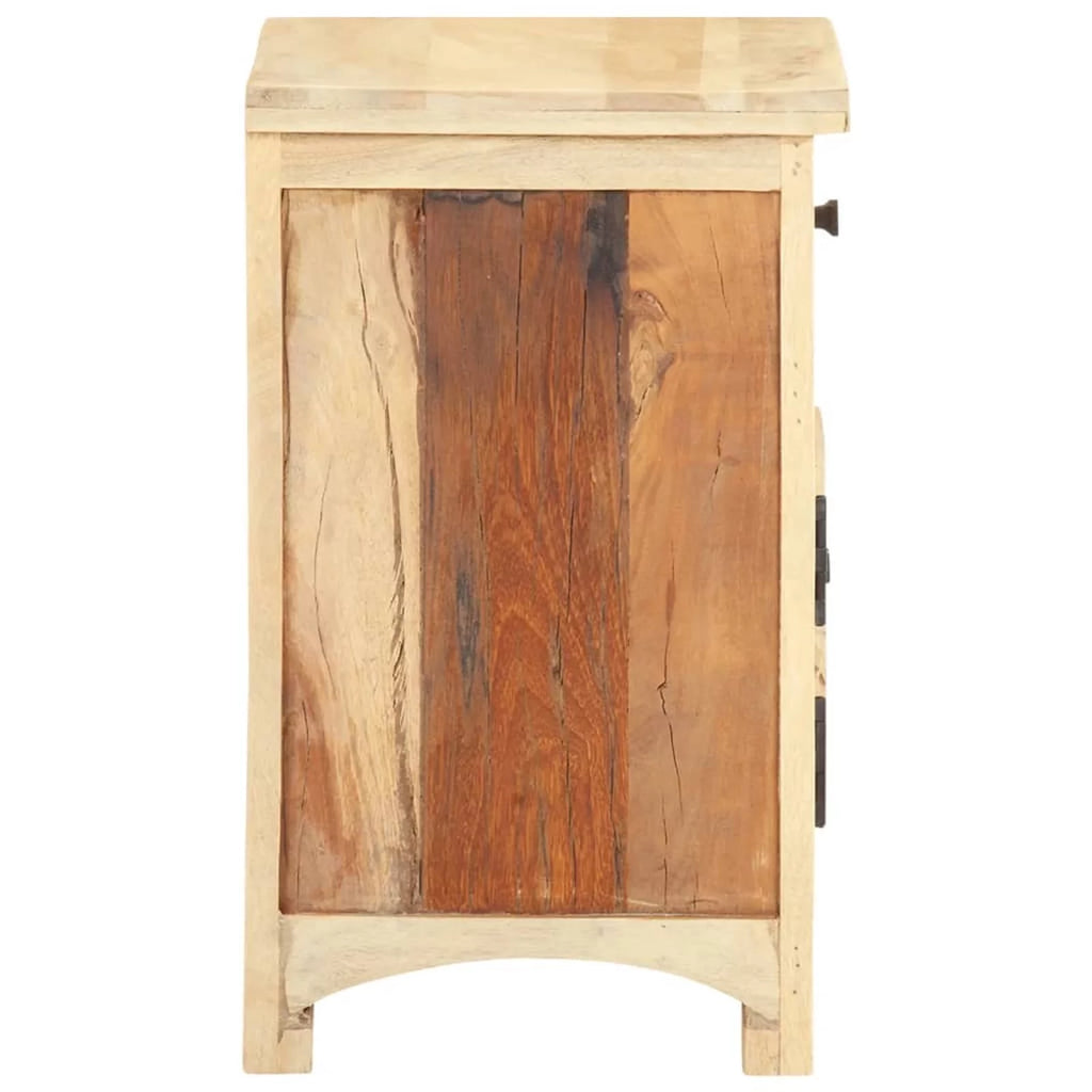 Solid Reclaimed Wood Bedside Cabinet D33248