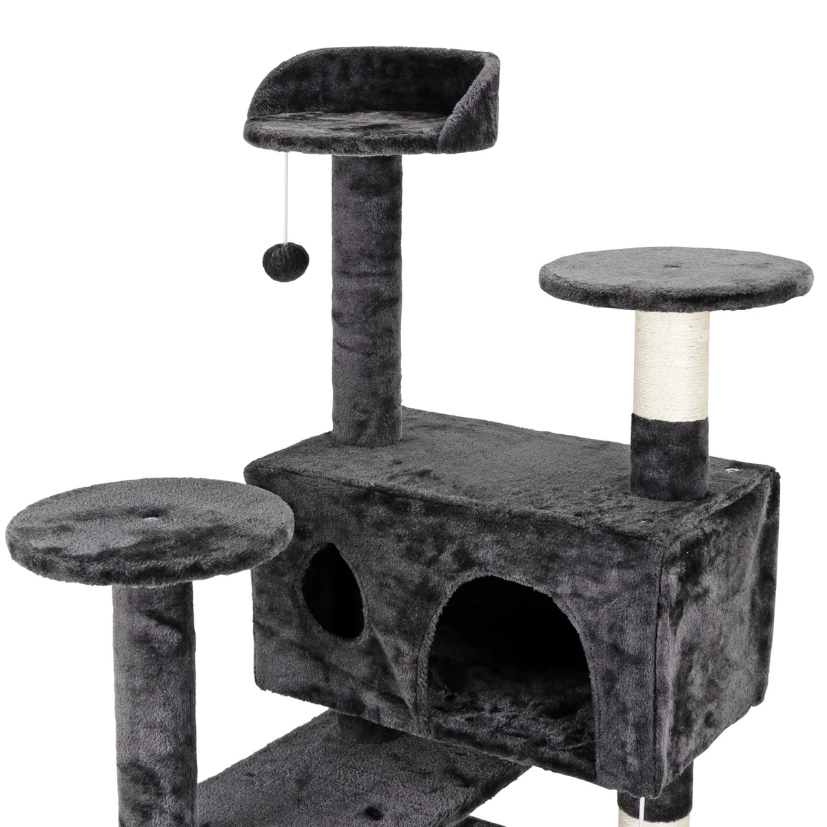 53'' Dark Gray Cat Tree I2131