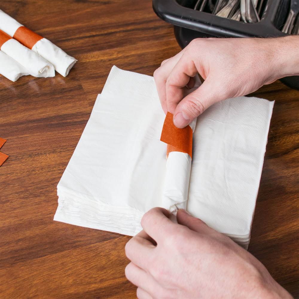 Paper Napkin Bands, Case of 20,000 P160785