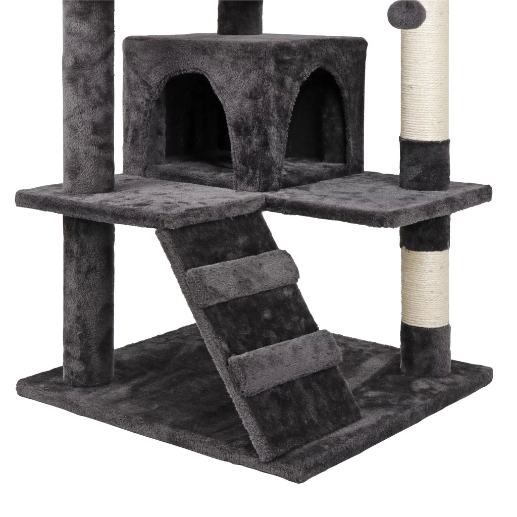 53'' Dark Gray Cat Tree I2131