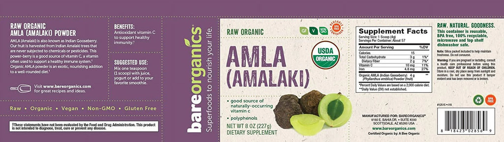 Amla Powder 8 oz Pack of 3 D691