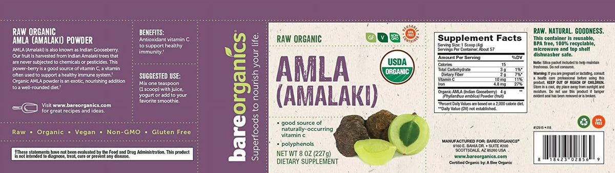 Amla Powder 8 oz Pack of 3 D691
