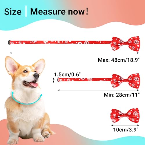 10 PCS Dog Bowtie Collar Plaid Patterned I82299