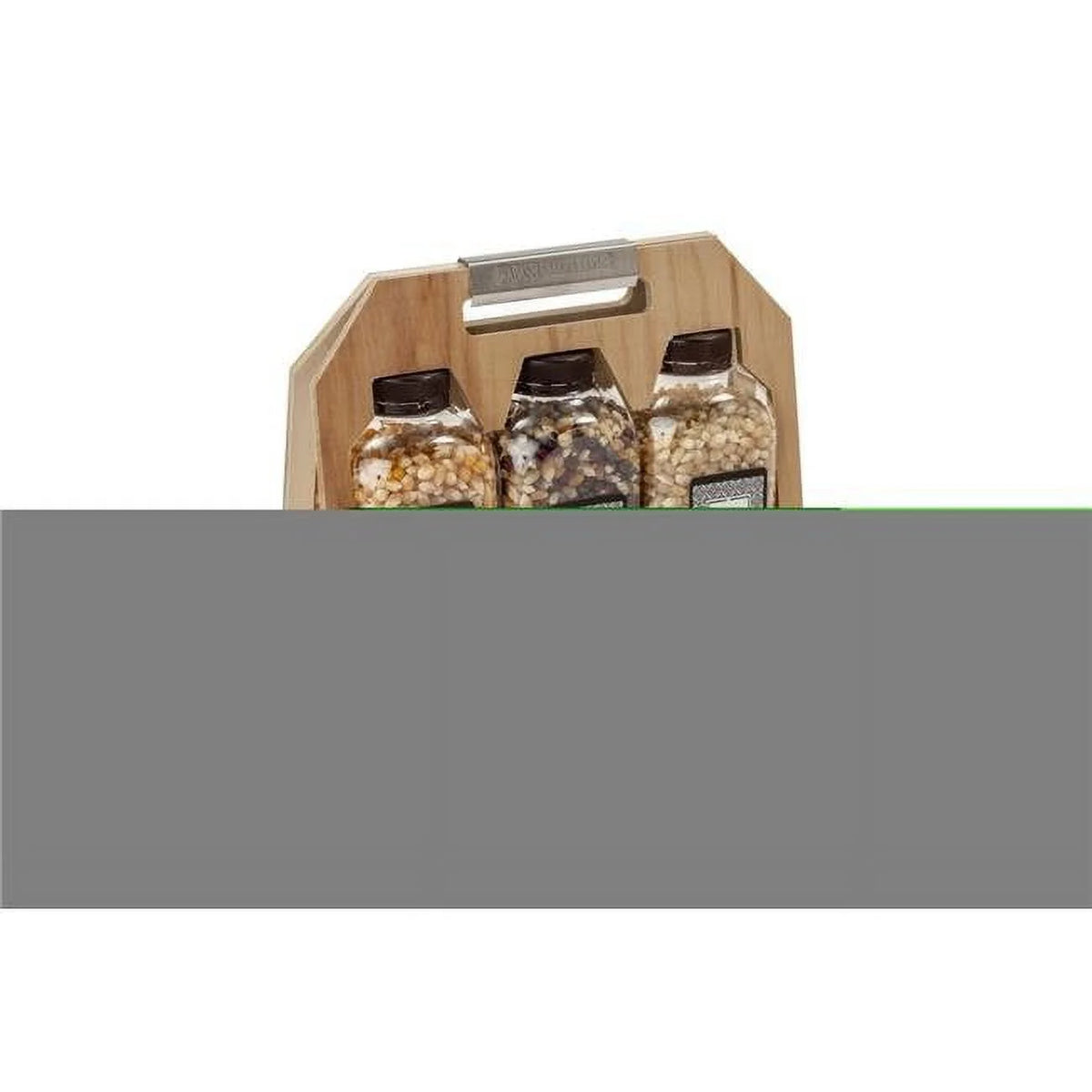 Gourmet Popcorn Kernel Collection Wood Crate Set Y1166