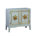 Grey Dual Cabinet Hallway Chest K115