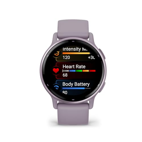 Health and Fitness GPS Smartwatch with AMOLED Display W376232