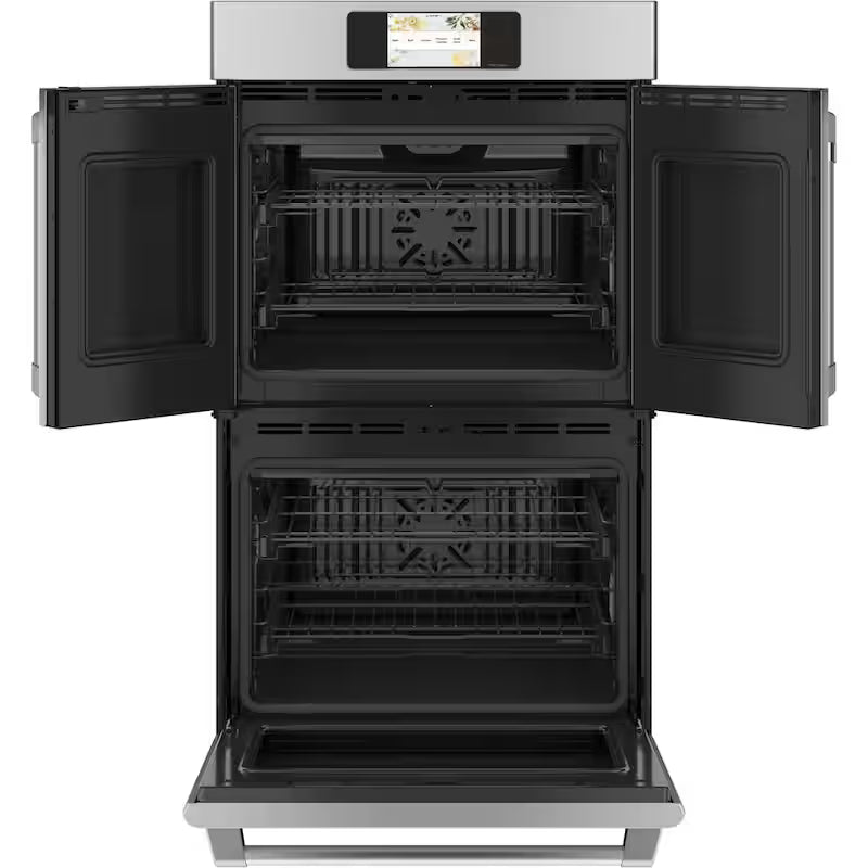 30 in. Double Electric Wall Oven with Convection Self Cleaning in Stainless Steel V760