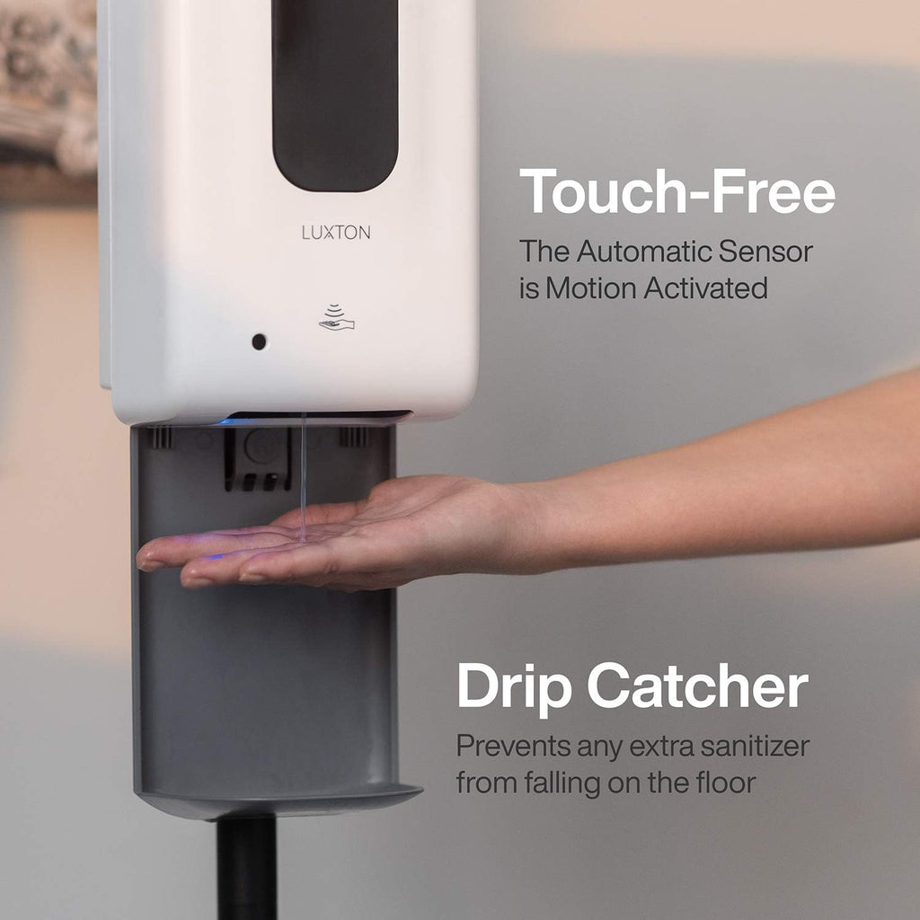 Automatic Hand Sanitizer Dispenser with Stand and Drip Catcher J9216