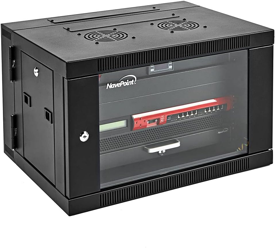 6U Wall-Mount Network Cabinet Enclosure K2190