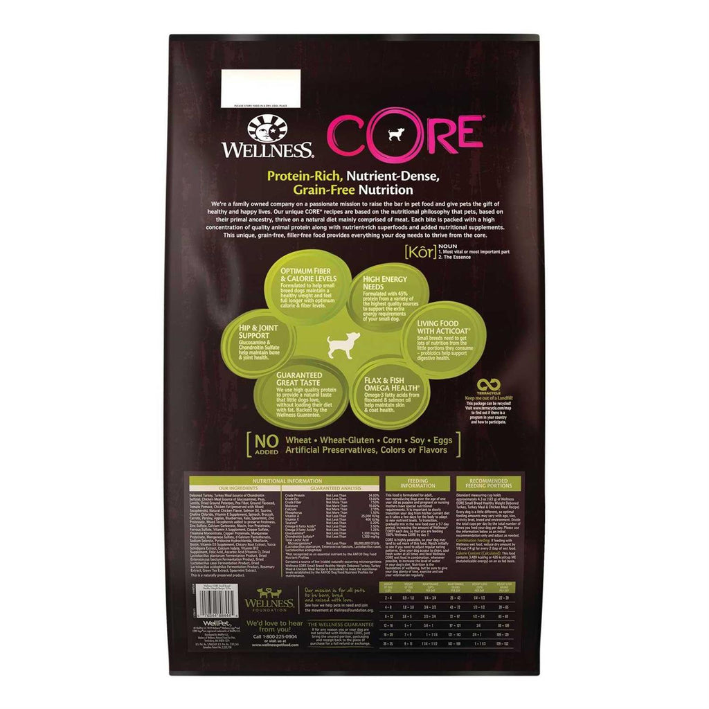 Grain Free Dry Dog Food Small Breed Healthy Weight L45231