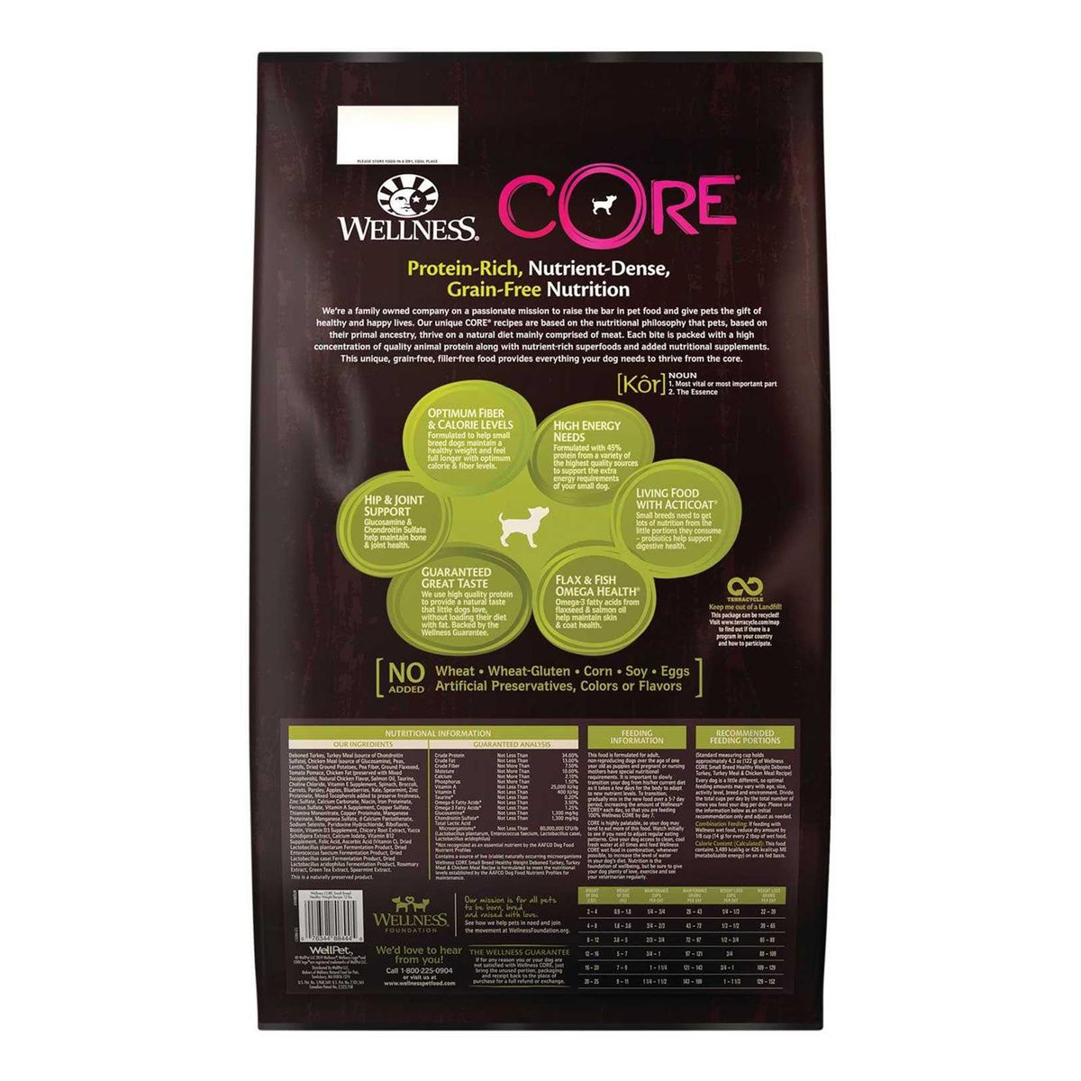 Grain Free Dry Dog Food Small Breed Healthy Weight L45231