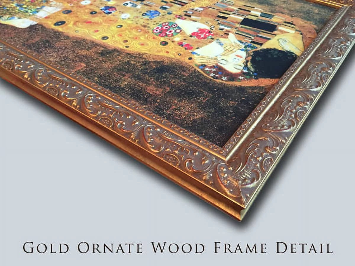 Gold Ornate Framed Art Print H819