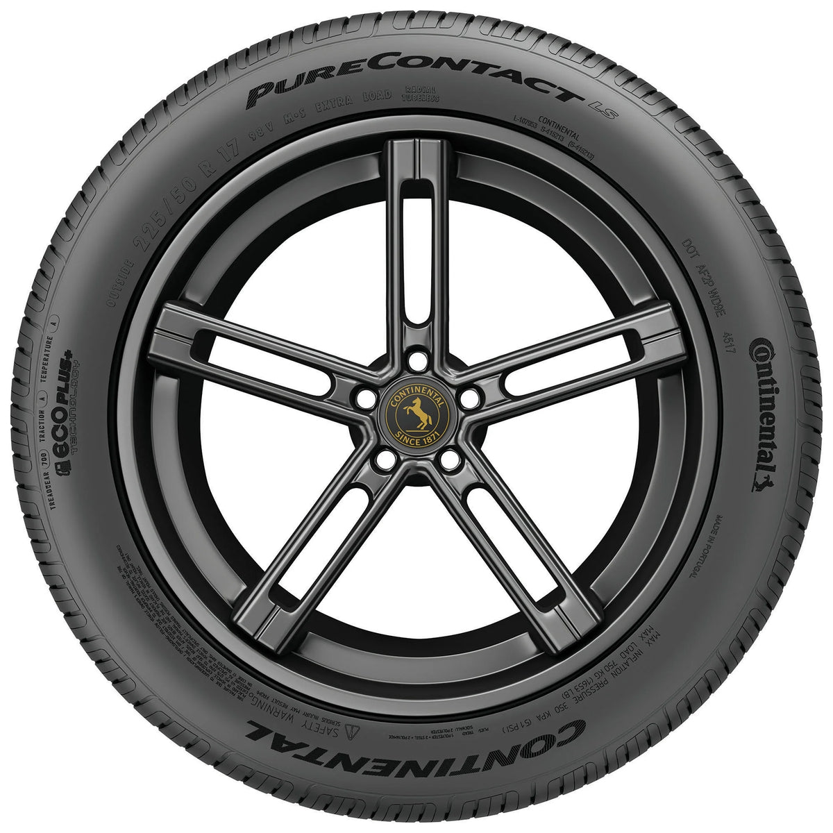 All Season 235/50R17 96V Passenger Tire T390214