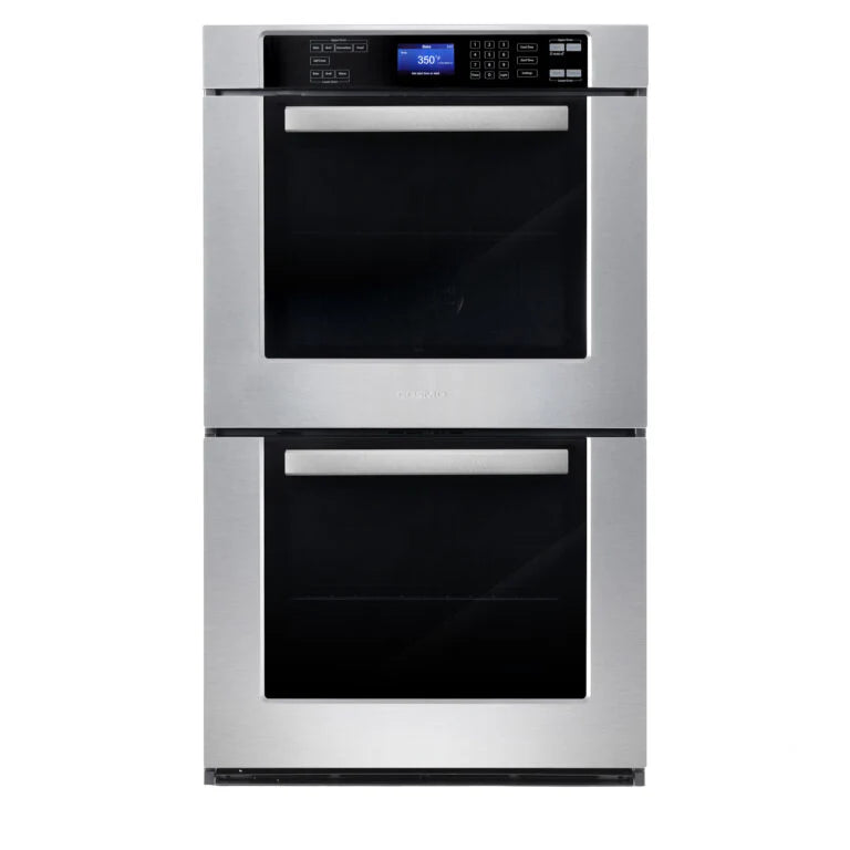 5 cu. ft. Electric Double Wall Oven with Self-Cleaning in Stainless Steel C165055