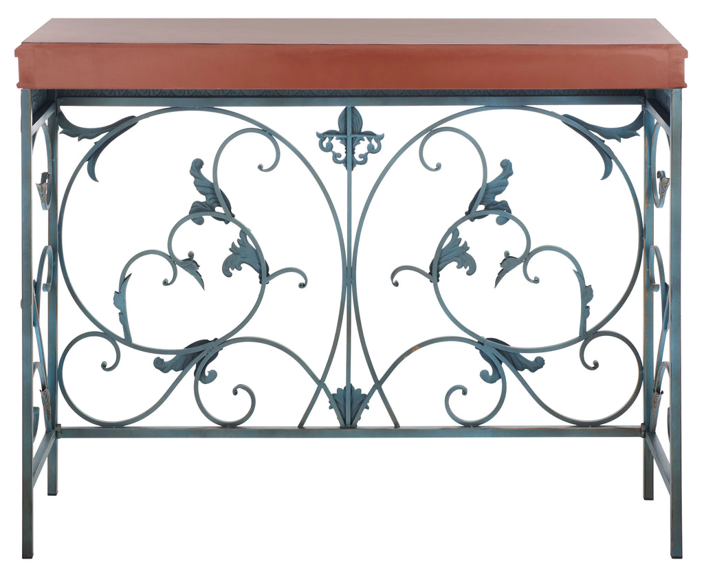 Brown Traditional Console End Table W478