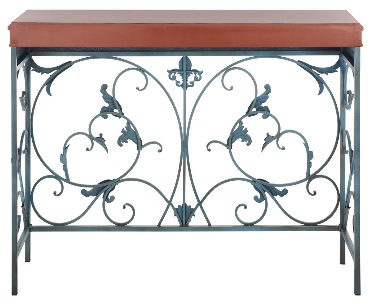 Brown Traditional Console End Table W478