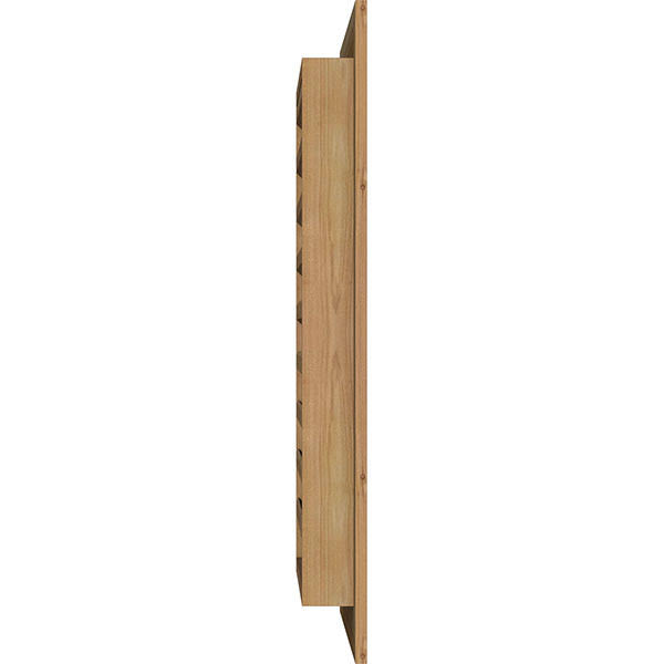 Unfinished Functional Rough Vertical Gable Vent T459042