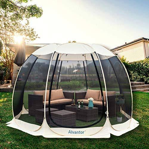 Camping Tent Outdoor Canopy Pop Up Sun Shade Shelter D452